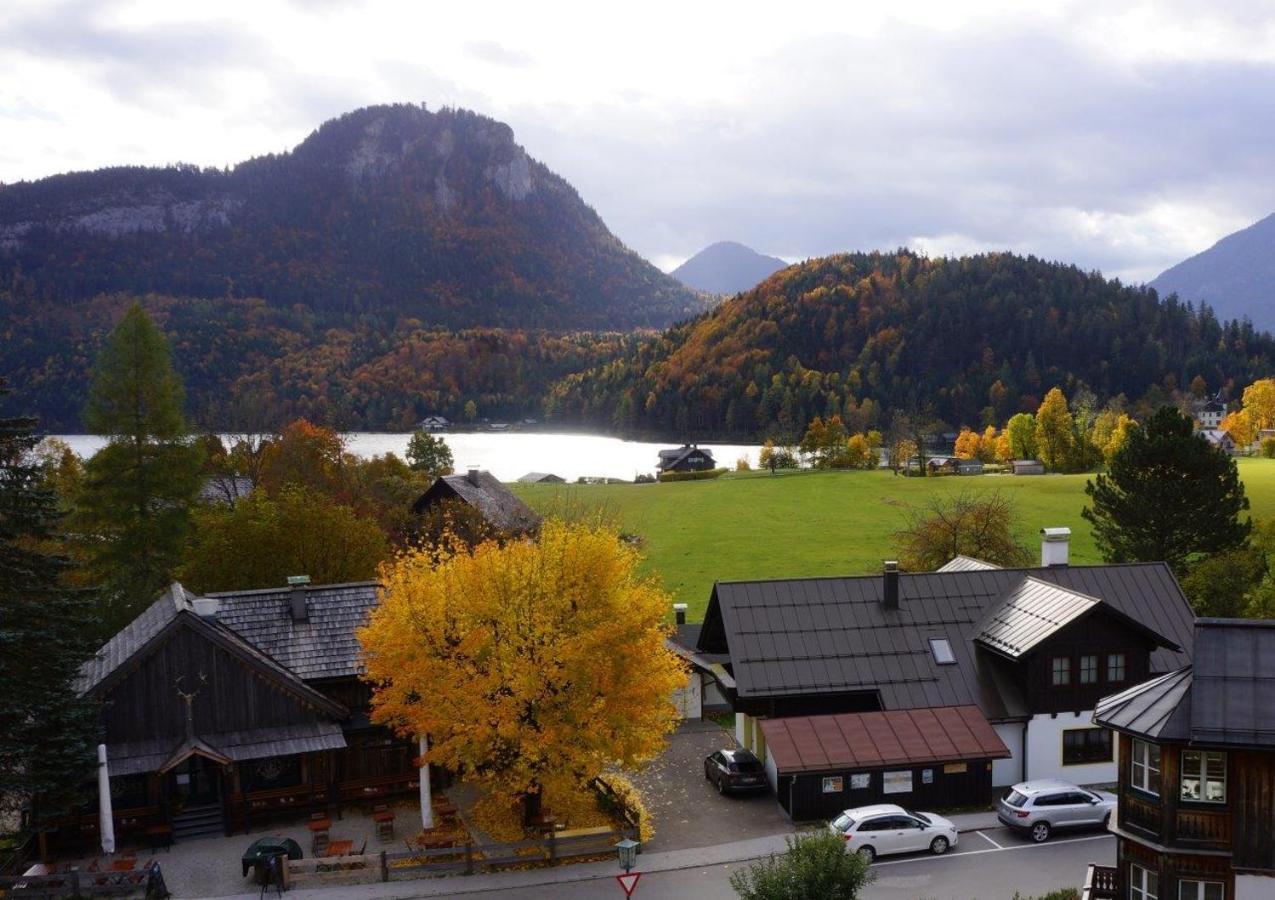 Ferienwohnung Altes Pfarrhaus Altaussee Exterior foto