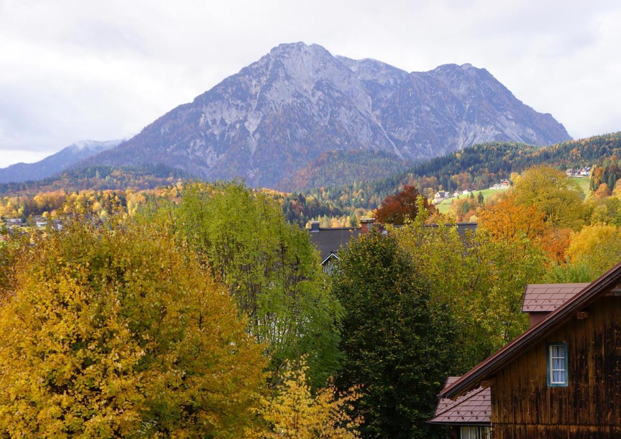 Ferienwohnung Altes Pfarrhaus Altaussee Exterior foto
