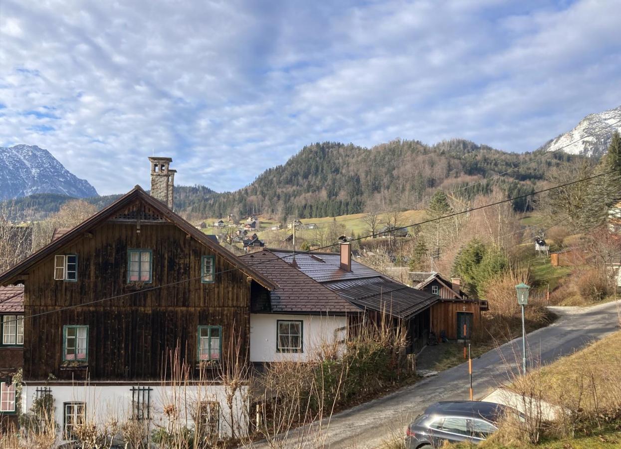Ferienwohnung Altes Pfarrhaus Altaussee Exterior foto