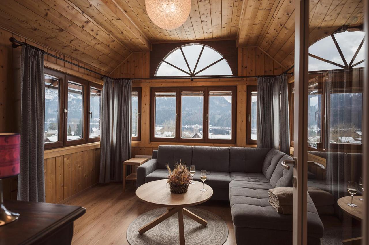 Ferienwohnung Altes Pfarrhaus Altaussee Exterior foto