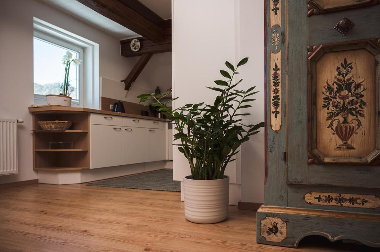 Ferienwohnung Altes Pfarrhaus Altaussee Exterior foto