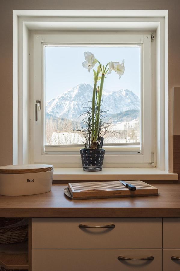 Ferienwohnung Altes Pfarrhaus Altaussee Exterior foto