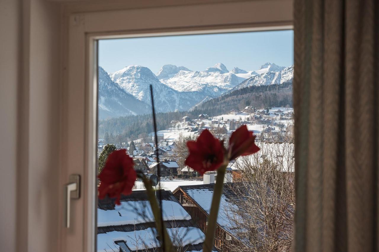 Ferienwohnung Altes Pfarrhaus Altaussee Exterior foto