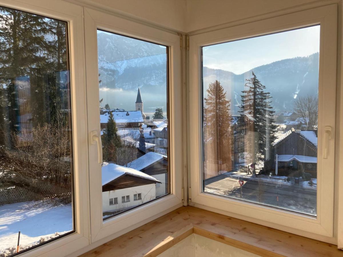 Ferienwohnung Altes Pfarrhaus Altaussee Exterior foto