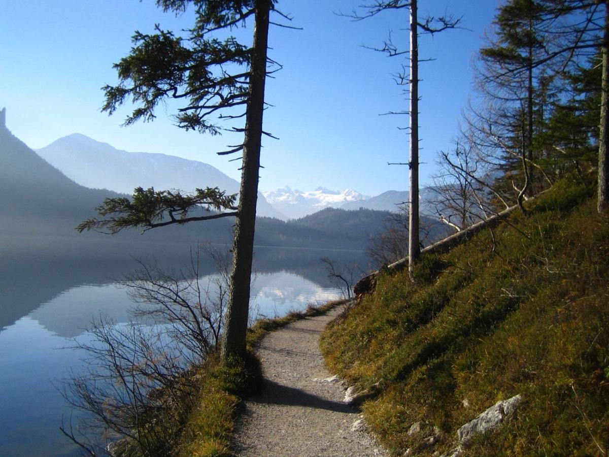 Ferienwohnung Altes Pfarrhaus Altaussee Exterior foto