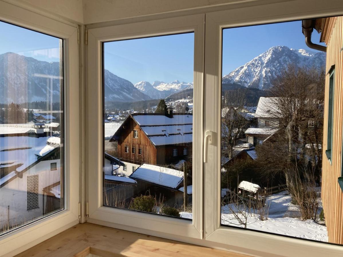 Ferienwohnung Altes Pfarrhaus Altaussee Exterior foto